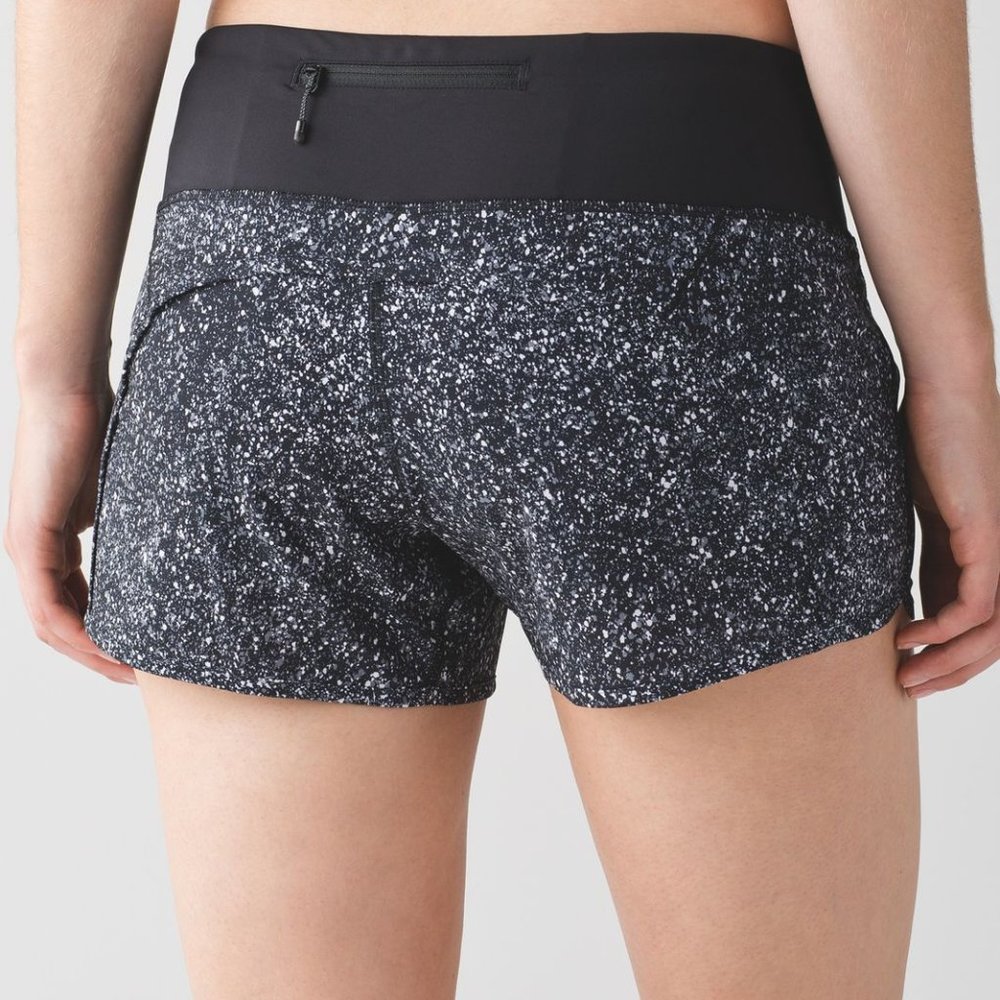Lululemon Run Times Short - Mini Splatter